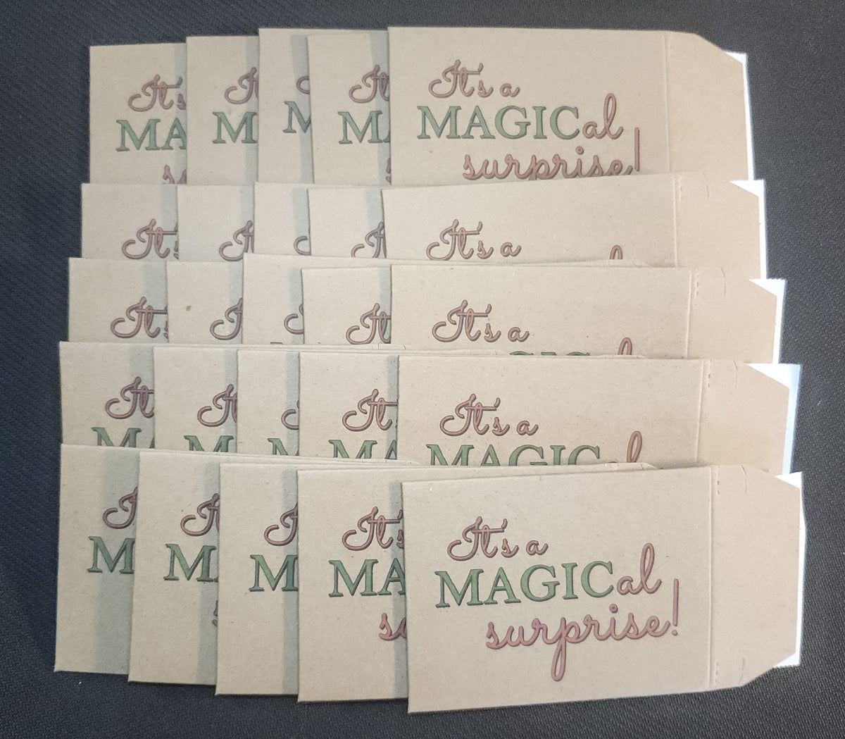 Custom Booster Countdown/Advent Calendar