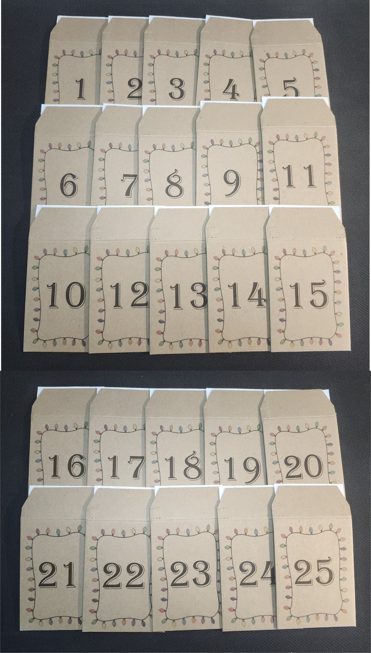 Custom Booster Countdown/Advent Calendar