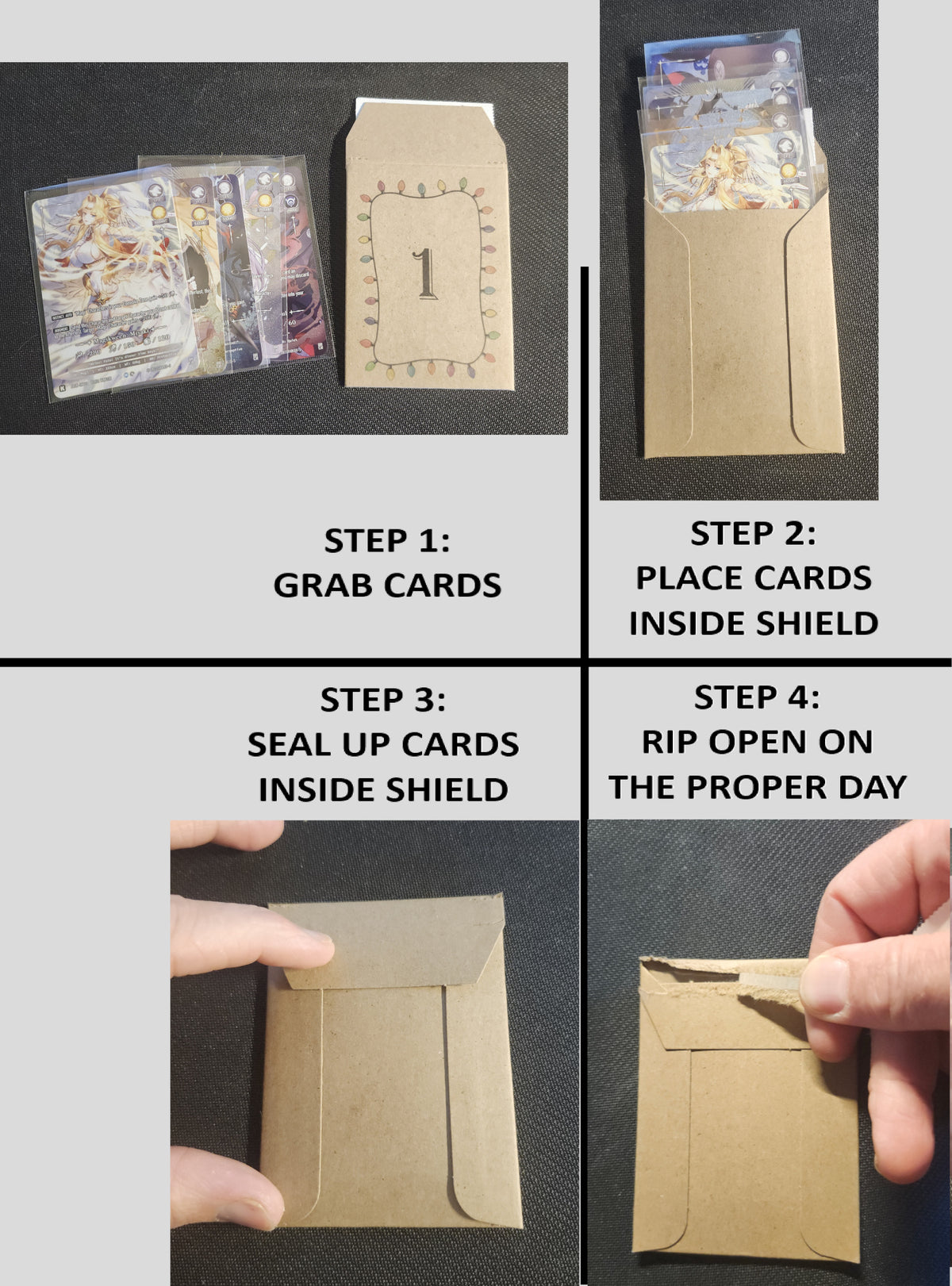 Custom Booster Countdown/Advent Calendar