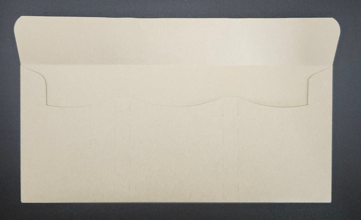 3-Pocket Envelope Insert - Kraft