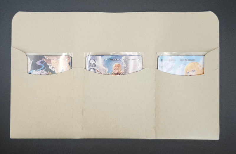 3-Pocket Envelope Insert - Kraft
