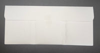 3-Pocket Envelope Insert - White